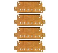 NONDK Brass Pickup Bases for Electric Guitar, Dual Coil Bodies, Instrument Making DIY Accessories- Suitable for 50/52mm Models 52mm