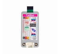 NONDK Built-in 190mAh Rechargeable Lithium Battery TailBat External Battery Accessory for ATOM Featuring Indicator Light
