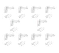 NONDK Cabinet Locks(10 Pack)-Baby Proofing Works with Most Cabinets& Drawers-No Drilling or Tools Required