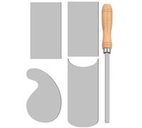 NONDK Cabinet Scraper Set for Heavy Stock Removal and Fine Edges Daily