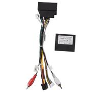 NONDK Car Audio 16PIN Power Cord Adapter Audio Harness with Canbus Box for B200/W211/ML// 2005-2011