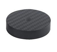 NONDK Carbon Fiber Speaker Isolation 40x10mm Speaker Stand Feet HiFi AMP Accessory Spikes Base Pad Speaker Pad