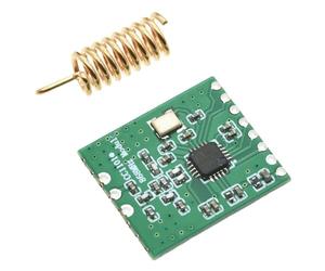 NONDK CC1101 Wireless Module Antenna 868MHz M115 Long Range Transmission SPI Interface for FSK GFSK ASK OOK MSK 64-Byte Distance