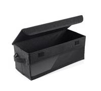 NONDK CD Organizer Box with Clear Window, CD Storage Case Holder Featuring Handles,Lid, Stackable Design