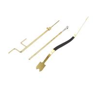 NONDK Cello Luthier Tools Kit Cello Sound Post Set Sound Post Installation Tool Cello Making Repair Tools Curved with Black