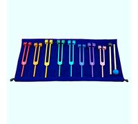 NONDK Chakra Tuning Forks Set Yoga Chakra Tuning Forks for Healing, Sound Therapy Keep Body Mind and Spirit in Perfect Harmony