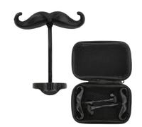 NONDK Clarinet Stache Clip-On for Small Shank, 2-Pack with Carry Case