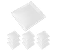 NONDK Clear CD Display Box Single Music CD Card Storage Protective Case Album Dust Cover C