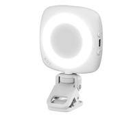 NONDK Clip on Selfie Fill Light Rechargeable 3 Modes Adjustable Brightness LED Pocket Portable for Phone Photography