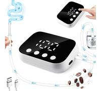 NONDK Coffee Enema Organic Enema Kit with LED Display, Electric Enema Kit for Colon Cleanse for Women Men