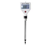 NONDK Conductivity Test Potted Planting Soil Analyzer EC Meter Flowers and Plant Agriculture Detector -White
