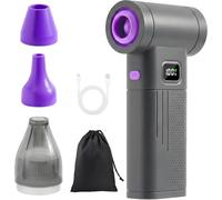 NONDK Cordless Paint Blower for Pouring with 2 Nozzles and USB-C Charge