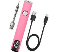 NONDK Cordless Soldering Iron with Universal Portable Design, Rechargeable Battery-Powered Model Featuring LED Indicator Light Display