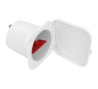 NONDK Covered Battery Disconnect Switch with Key, 12V-24V 275A Key Switch for Marine RV Boat Caravan Battery Isolator