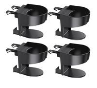 NONDK Cup Holder 4Pcs Universal Car 80mm Air Vent Outlet Drink Water Holder Anti-Shake Bracket with Mounting Clips