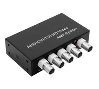 NONDK CVI TVI BNC 1 in 4 Out 2mp 1080P AHD Video Distributor Amplifier Splitter 1CH to 2CH for CCTV Security Camera