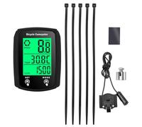 NONDK Cycling Speed Tracker Display with Automatic Wake-Up Function Bicycle Odometer Wired Bike Computer and MPH KM/H Bike Speedometer