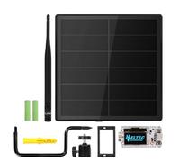 NONDK D5 Solar Powered with Antenna Heltec LoRa 32 SX1262 V3 for WiFi Meshtastic LoRaWAN Built in 5200mAh Battery