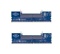 NONDK DDR4 SO-DIMM to PC DIMM Laptop to Desktop Memory Adapter 2PCS RAM Card Test Tool