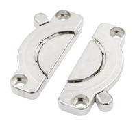 NONDK Desktop Support Folding Hinge Tabletop Connector Buckles 1pcs Desk Mounting Accessories