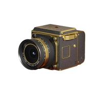 NONDK Digital Camera 4K HD Retro Design CCD Sensor Portable Student Photo 16X Zoom Travel Photography Cam Black