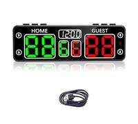 NONDK Digital Scoreboard with Countdown Timer, LED Scoreboard,Electronic Scoreboard for Referee Scoreboards & Timer