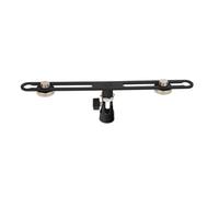 NONDK Dual Microphone Stand Extension Bracket for Studio Recording Adjustable Mic Mounts for Enhanced Sound Quality