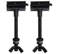 NONDK E Track Spare Tire Holder Etrack Rail System for X-Track Tie Down Anchor Points Bolt Hanger Spare Wheel Carrier 2pcs