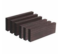 NONDK Ebony Block Blanks, Instrument Winding Handles, Plectrums, Tailpieces, Bridges, String Pins, Guitar Accessories