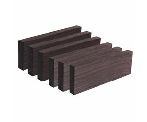 NONDK Ebony Block Blanks, Instrument Winding Handles, Plectrums, Tailpieces, Bridges, String Pins, Guitar Accessories