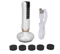 NONDK Electric GuaSha Massager 12 Suction Gears Steel Balls Negative Pressure Cupping Meridians Massage Machien Scraping White