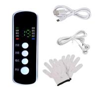 NONDK Electric Micro Current Massage Gloves for Hand and Finger Therapy Adjustable Settings