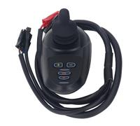 NONDK Electric Wheelchair Joystick Controller Electric Wheelchair Controller Brushed Motor Separate Type Wheelchair Joystick Controller Brake Function DC24V 45A Brake Function