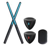 NONDK Electronic Drum Set for Kids Adults Portable Air Drum Set Air Electronic Drum Sticks Realistic Effect Air Drum Adapter