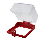 NONDK Emergency Stop Button Cover Removable Base Cover, Push Button Switchprotector forEmergency Stop Button