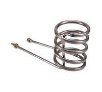 NONDK Evaporator, Heat Exchanger Chiller, 1pc Straight Titanium Tube, for Seafood Water Fish Tank