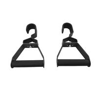 NONDK Exercises Band Attachments Handle Rowing Grips 2Pcs Gyms Grip Pull Up Handles Adjustable Lat Pulldown Handle