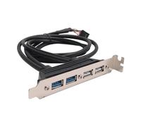 NONDK Extension Cable Adapter USB2.0 and USB 3.0 Female Headers 9-Pin 20-Pin Panel to Motherboard