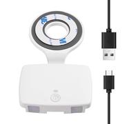 NONDK Eye-Caring LED Clip-on Mobile Phone Night Reading Eye Protection Lamp Foldable Portable Magnetic Flash Light White