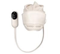 NONDK Eye Hot Compress Massage Head Heating Air Pressure for Relaxation& Improved Sleep Reduce Stress Relief