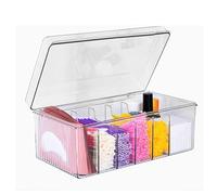 NONDK Eyelash Supplies Storage Box for Lash, for Lash Extension Organizer for Lash Cart