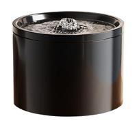 NONDK Filter Water Fountain Ceramic Automatic Quiet Dispenser for Cat for Dog Pet Silent Flowing Circulation Filtration