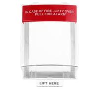 NONDK Fire Alarm Pull Station Covers 1 Set Manual Call Point Protective Guard for Fire Alarm Cover for Fireproof Switch Guard