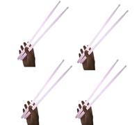 NONDK Fluorescent Drum Stick 5A Drum Stick Nylon Drum Stick Drum Stick Pink