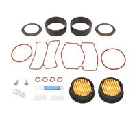 NONDK for 550W Model Oil-Free Silent Air Compressor Cylinder Gasket& Piston Ring Repair Kit- Includes 20 Pieces of Filter Elements