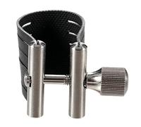 NONDK For Alto Saxophone Mouthpiece Compatible Compact Leather Ligature Fastener Saxophone Accessories