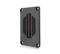 NONDK For Car Audio Compatible Square Aluminum Strip Belt Type Pneumatic High Frequency Tweeter,Super Speaker