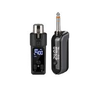 NONDK For Dynamic Microphone Guitar Audio Mixer Microphone Wired to Wireless Converter Microphone Transmitter Receiver System Condenser