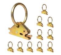 NONDK for E-Track Tie Down O Ring Heavy Duty 10PCS E-Track Ring for E-Track Tie Down Rail/Single System