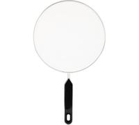 NONDK For Frying Pan Splatter Screen, Grease Splatter Guard, Kitchen Oil Splash Guard Cooking Shield, Fine Strainer Black 13inch